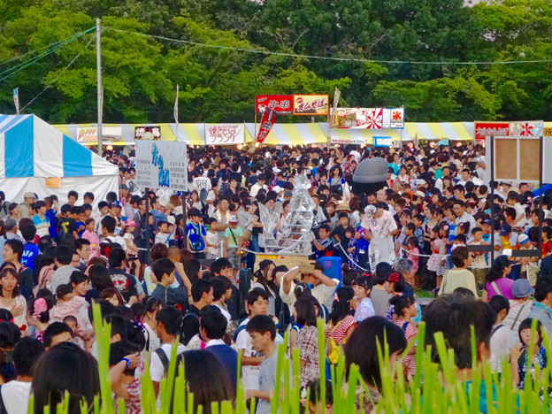 春日井市民納涼まつり 2015 No - 21:会場にいた沢山の人たち