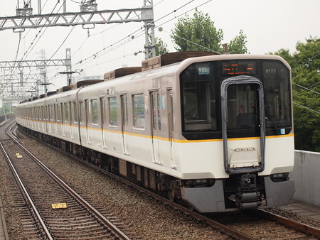 近鉄5820系快速急行 阪神なんば線大物駅