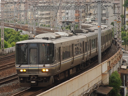 223系新快速 東海道本線神戸~元町04