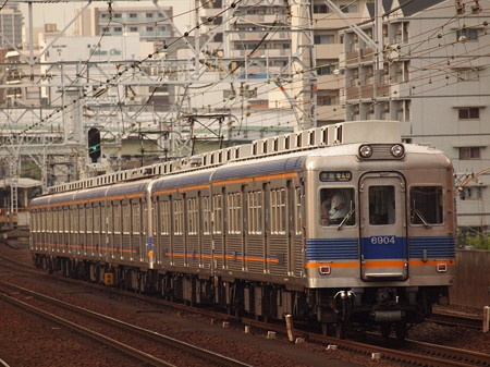 南海6000系準急 南海高野線新今宮駅
