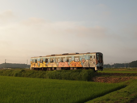 ひたちなか海浜鉄道キハ37100形 湊線中根~高田の鉄橋02