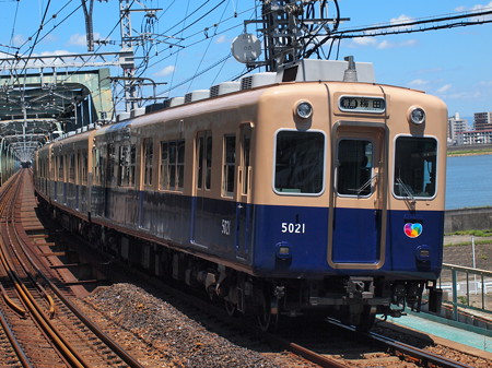 阪神5001形普通 阪神本線淀川駅01