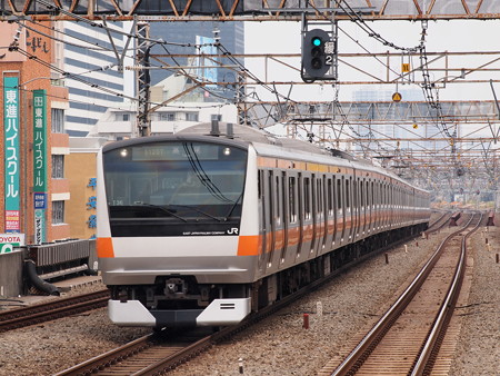 E233系快速 中央本線高円寺駅