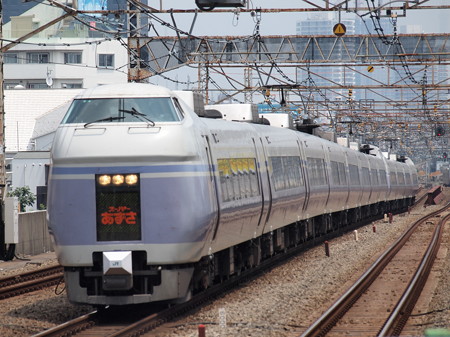E351系特急スーパーあずさ 中央本線高円寺駅