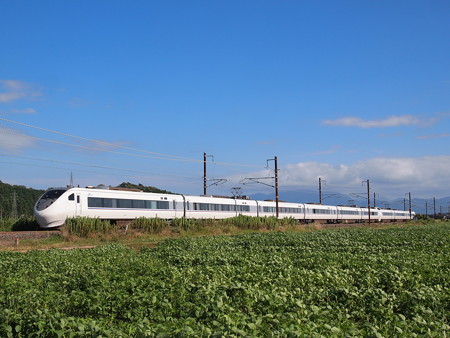 681系特急しらさぎ北陸本線河毛~虎姫02