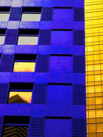 新宿-The sun goes down again