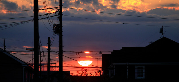 秋の夕景・・・９　　09：20
