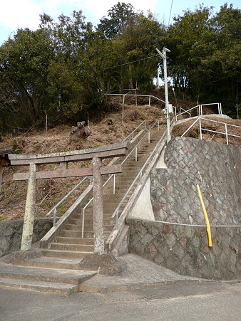 荒神社の階段