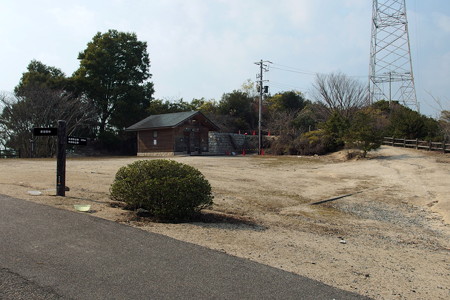 大久野島展望台前