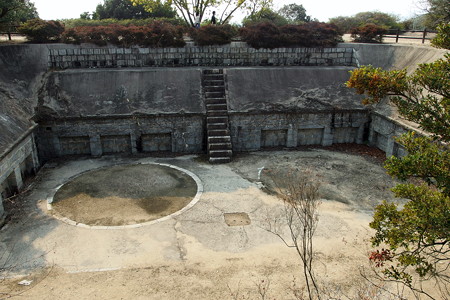 大久野島 中部砲台跡