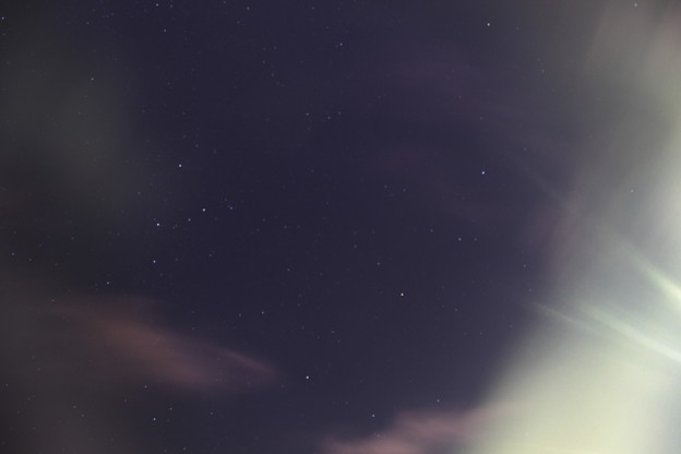 青森港 -21- 星空