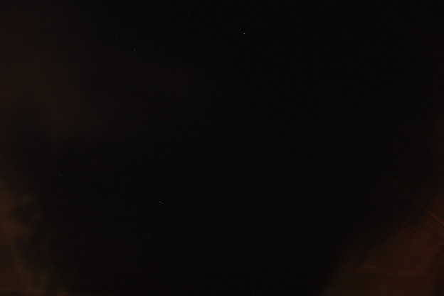 青森港 -23- 星空 露出301秒