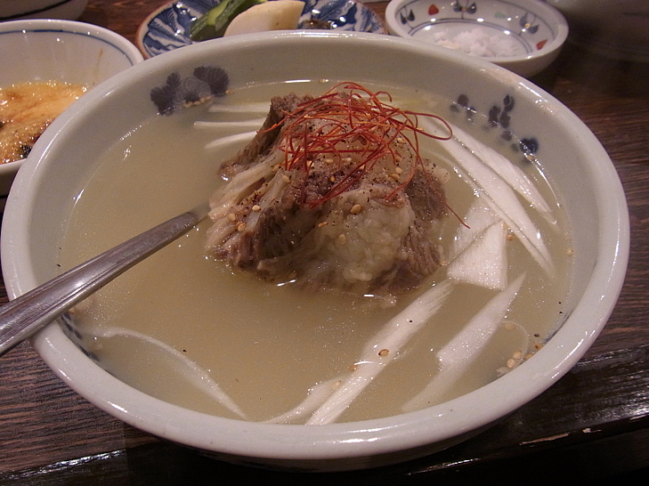 はつだ,テールスープ