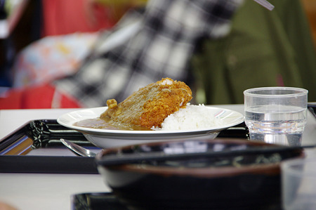 カツカレー大盛り