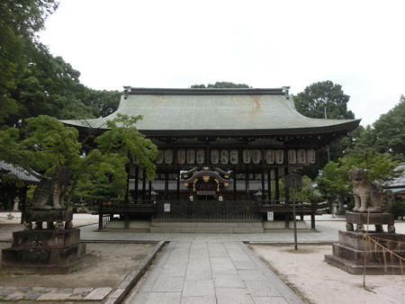 今宮神社の拝殿