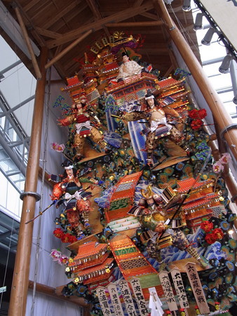 01 博多祇園山笠 飾り山 博多駅 2012年 六波羅合戦(ろくはらのかっせん)写真画像2