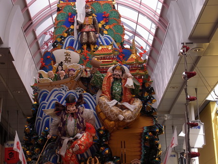 14 博多祇園山笠 走る飾り山 瑞祥七福神(ずいしょうしちふくじん)2012年 写真画像2