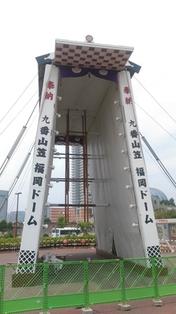 2015年 博多祇園山笠 飾り山笠 建設中 写真画像 (12)