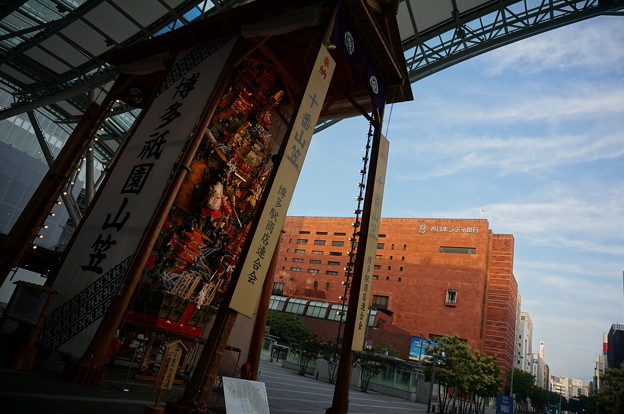 博多祇園山笠 2015年 飾り山笠 十番山笠 博多駅商店連合会 (12)