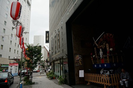 2015年 博多祇園山笠 追い山 舁き山笠 天下一武蔵(てんかいちむさし) (12)
