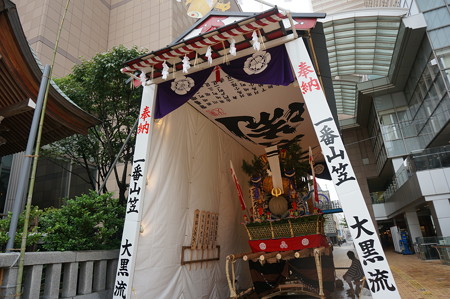 2015年 博多祇園山笠 追い山 舁き山笠 一番山笠 大黒流 降臨大黒天(こうりんだいこくてん) (15)