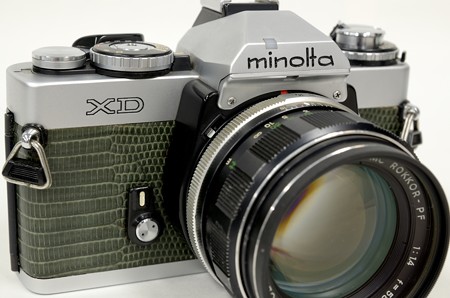 minolta XD + MC ROKKOR-PF 58mmF1.4 (1)