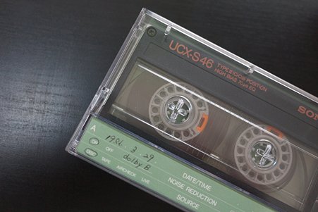 2011.11.14　机　カセットテープ　SONY　ＵＣＸ－Ｓ46 (HIGH)