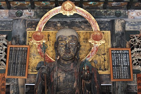 2012.06.14　北鎌倉　建長寺　仏殿　地蔵菩薩坐像