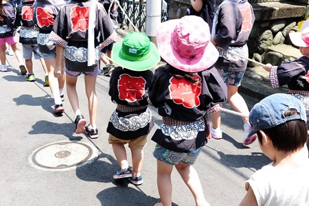 2015.07.25　町内　子供神輿祭り　山車