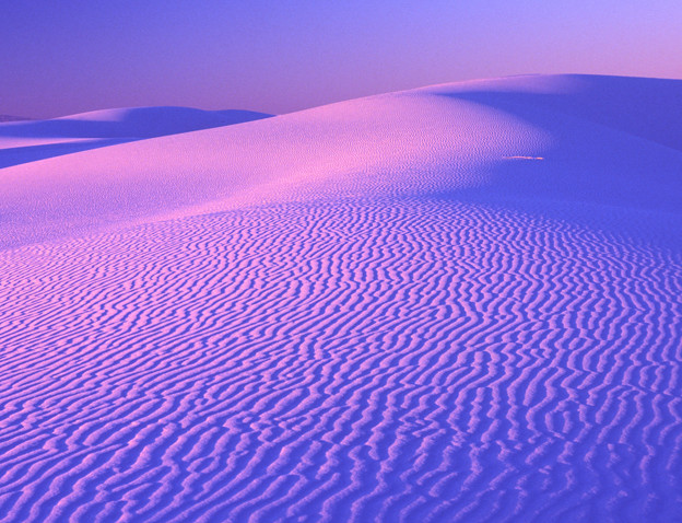 夕日に染まる白い砂漠 White Sands National Monument 写真共有サイト フォト蔵