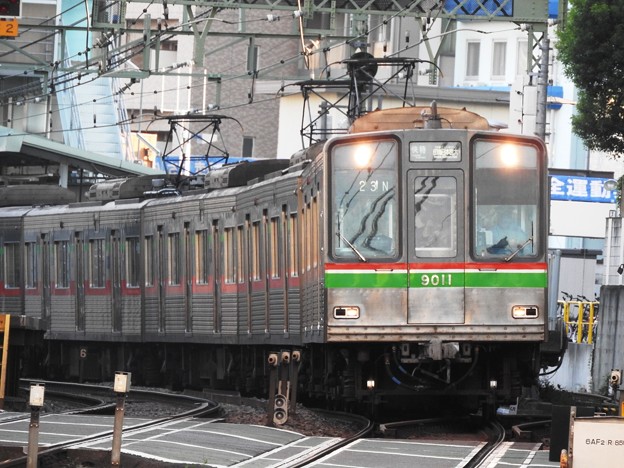 北総9000形快特印旛日本医大前行き