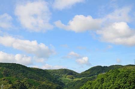 山から山を