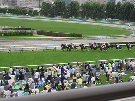 8月23日札幌競馬開催中