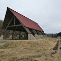 駒ノ尾登山口前の休憩所