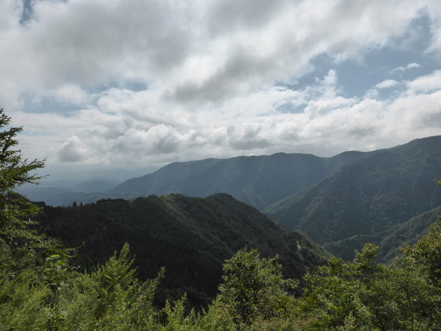 高山トンネルからの景観