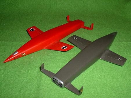200分の1「ゼンガー 対蹠地爆撃地 その1 赤と緑の1 Doburoku-TAO