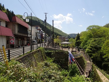 27 GW 岩手 鴬宿温泉 町並み 2
