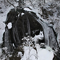 真冬の関山大滝