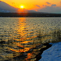 Photos: 山中湖の日没風景